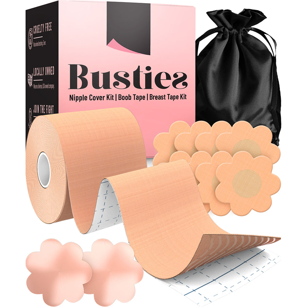 Busties™ Breast Tape Kit + FREE Travel Pouch