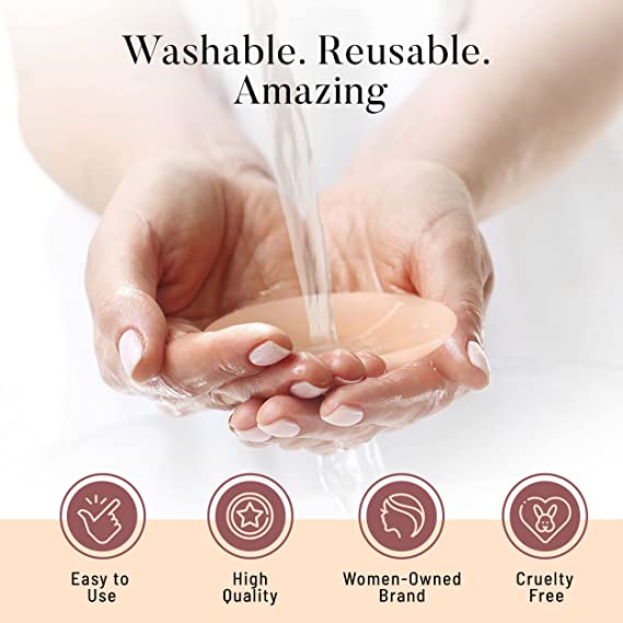 Busties Nipple Covers (2-Pairs, Reusable)